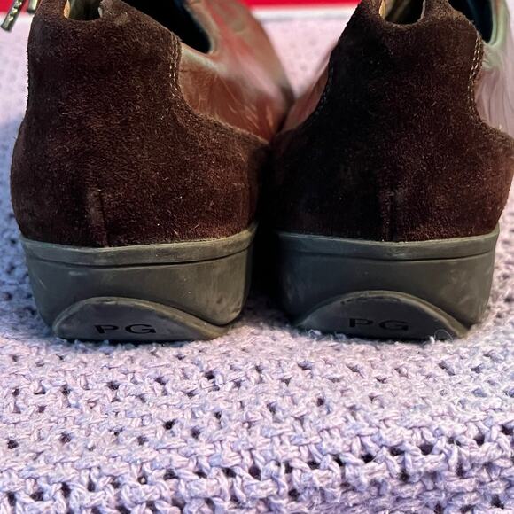 Brown Leather sneaker / Oxford - Picture 4 of 7